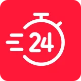 24 Saatte İş logo 24 Saatte İş logo