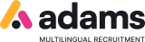 Adams Multilingual Recruitment logo Adams Multilingual Recruitment logo
