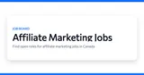 Affiliate Marketing Jobs logo