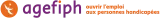 Espace emploi Agefiph logo