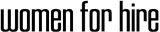 Women For Hire logo