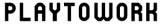 PlaytoWork logo