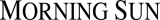 The Morning Sun logo