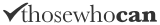 Those Who Can logo