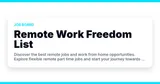 Travel Live Learn - Freedom List logo