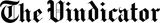 The Vindicator logo