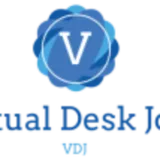 Virtual Desk Jobs logo