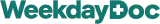 WeekdayDoc logo
