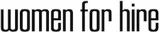 Women For Hire logo