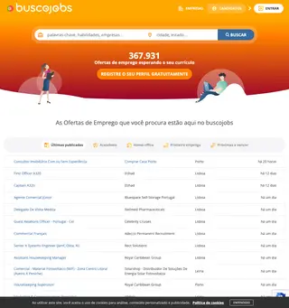 Buscojobs screenshot preview Buscojobs screenshot preview