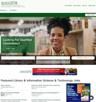 ALA JobLIST screenshot preview ALA JobLIST screenshot preview