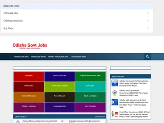 Odisha Govt Job screenshot preview