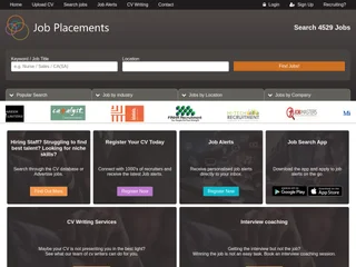 Job Placements screenshot preview Job Placements screenshot preview