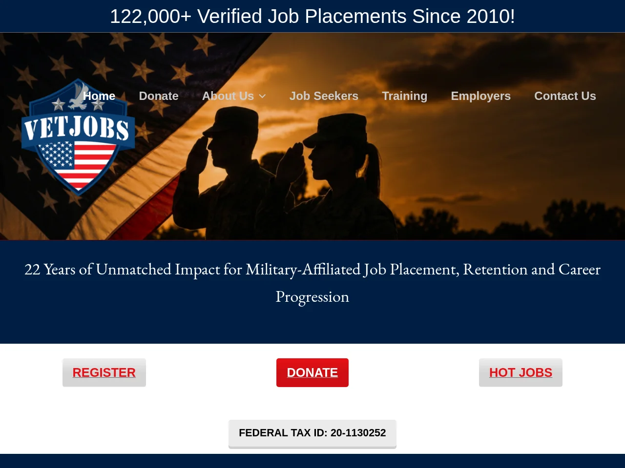 VetJobs screenshot VetJobs website screenshot