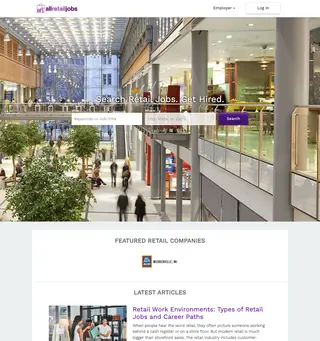AllRetailJobs screenshot preview AllRetailJobs screenshot preview