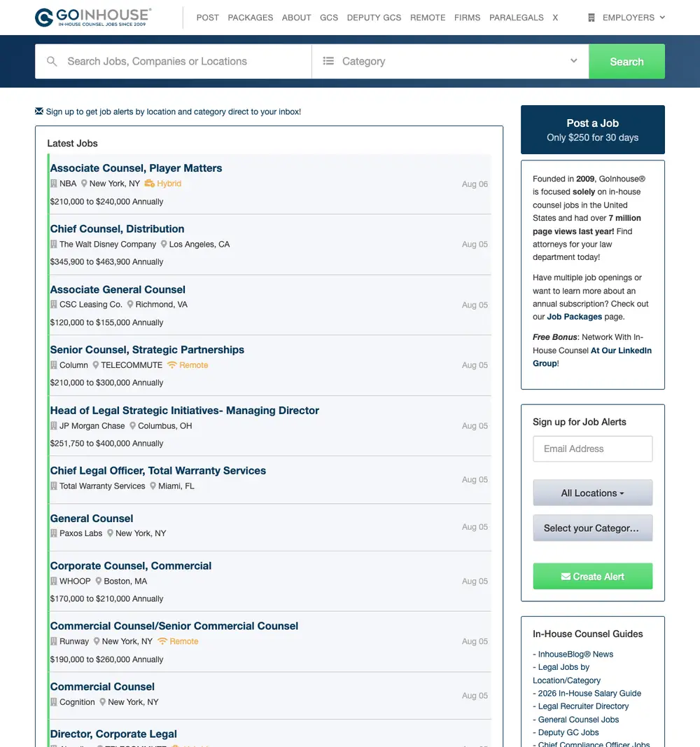 GoInhouse screenshot GoInhouse website screenshot
