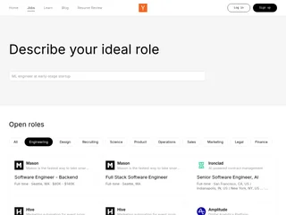 Work at a Startup screenshot preview Work at a Startup screenshot preview