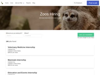 Zoos Hiring screenshot preview Zoos Hiring screenshot preview