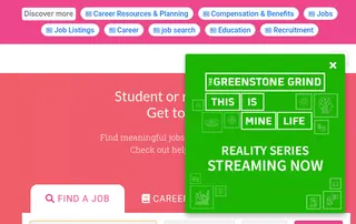 TalentEgg platform preview