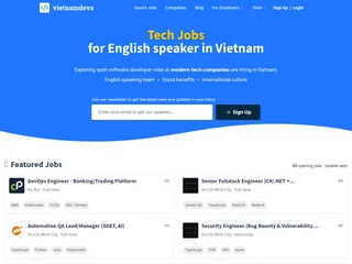 VietnamDevs screenshot preview VietnamDevs screenshot preview