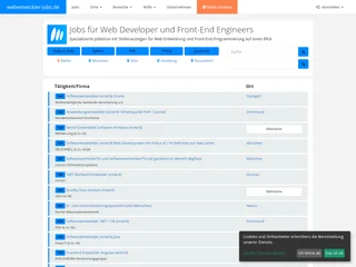 webentwickler-jobs screenshot preview