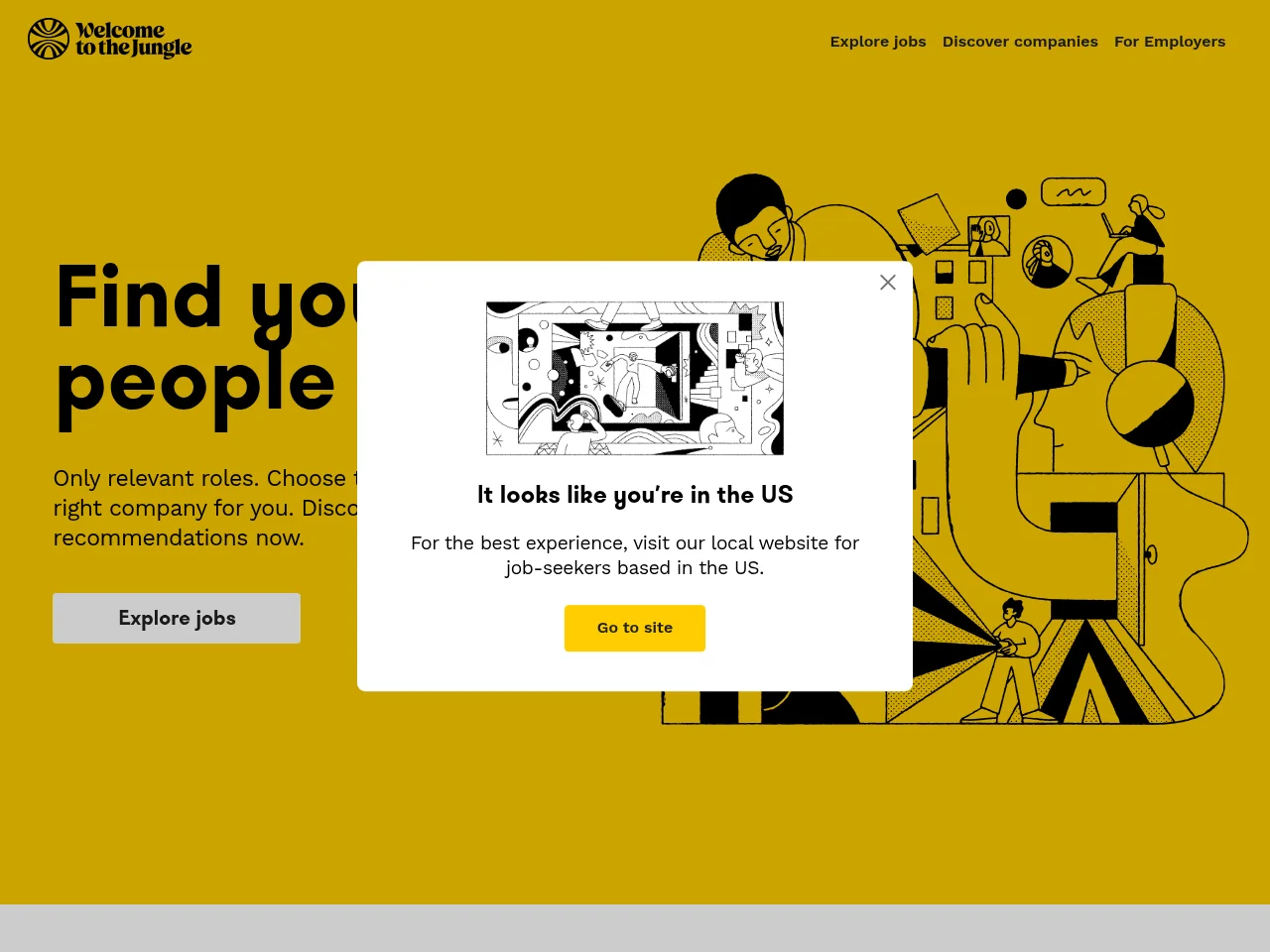 Welcome To The Jungle UK (formerly Otta) screenshot Welcome To The Jungle UK (formerly Otta) website screenshot