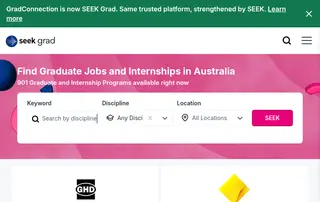 GradConnection platform preview