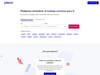Jobtome screenshot preview