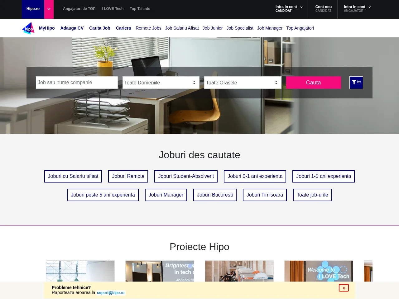 Hipo screenshot Hipo website screenshot