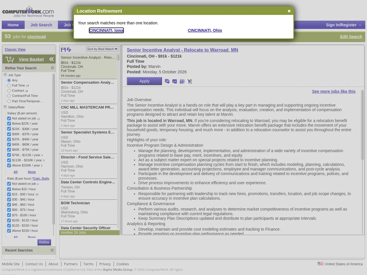 ComputerWork screenshot ComputerWork website screenshot