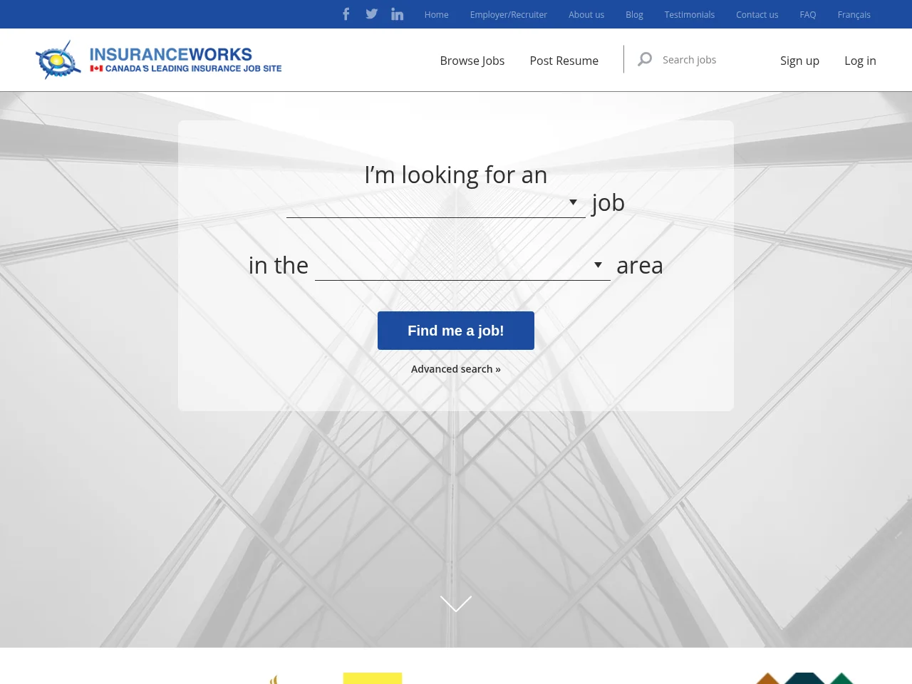 Insurance Works screenshot Insurance Works website screenshot