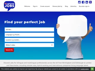 UK Language Jobs screenshot preview UK Language Jobs screenshot preview