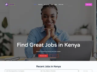JobAdverts Kenya platform preview