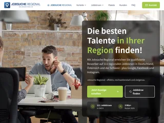 Jobsuche Regional platform preview