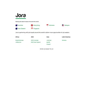Jora screenshot preview Jora screenshot preview