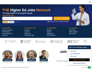 AcademicJobs screenshot preview