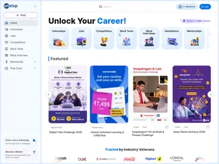 Unstop screenshot preview Unstop screenshot preview
