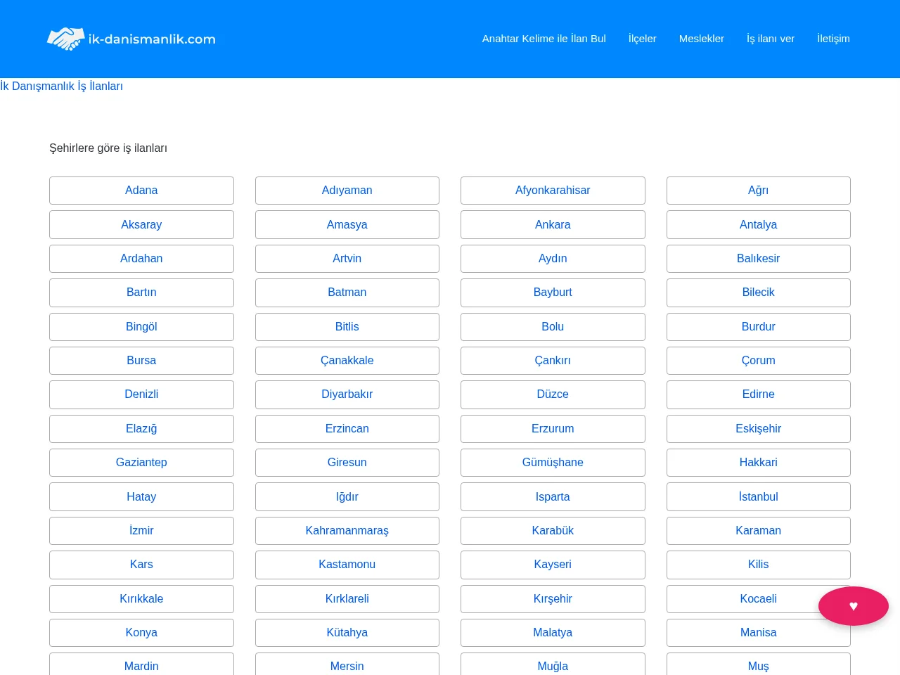 İK Danışmanlık screenshot İK Danışmanlık website screenshot