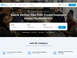 Gulf Careers screenshot preview Gulf Careers screenshot preview
