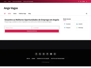 AngoVagas screenshot preview AngoVagas screenshot preview