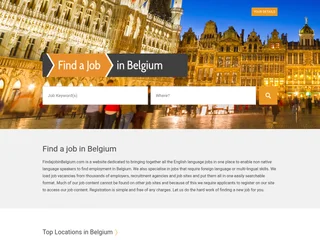 Find a job in Belgium screenshot preview
