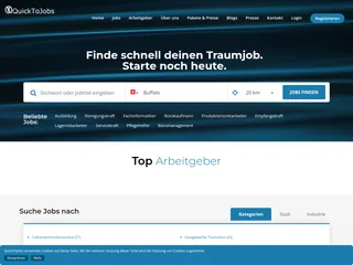 Quicktojobs Schweiz screenshot preview