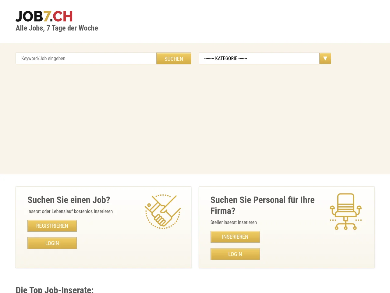 job7 screenshot job7 website screenshot