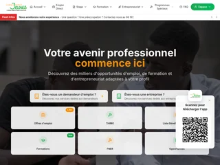 Agence Emploi Jeunes screenshot preview