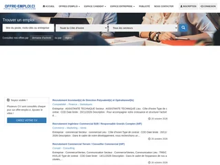 Offre-emploi screenshot preview Offre-emploi screenshot preview