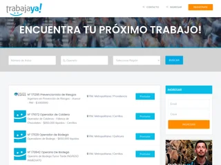 Trabajaya screenshot preview
