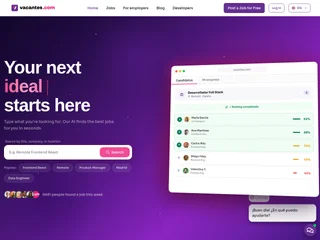 Vacantes screenshot preview