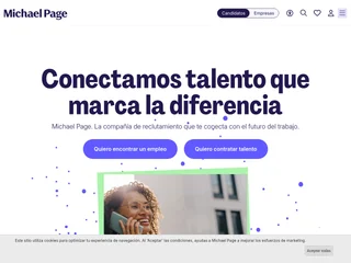 Michael Page Colombia screenshot preview