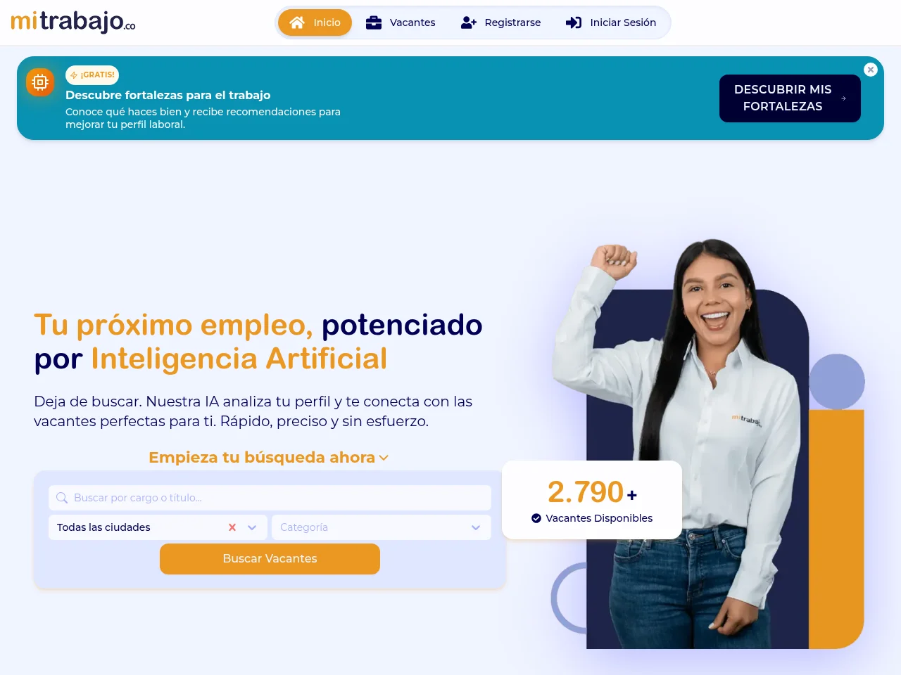 MiTrabajo screenshot MiTrabajo website screenshot