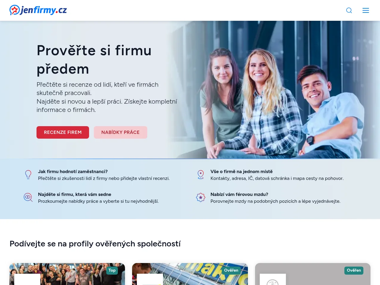JenFirmy screenshot JenFirmy website screenshot